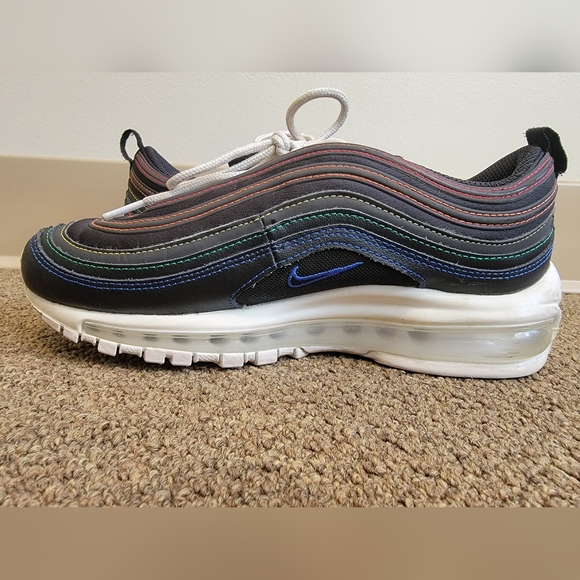 Nike Air max 97  Black Rainbow - Picture 4 of 7